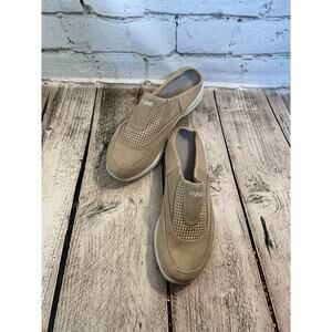 RYKA Women’s Largo Gingham Canvas Slip-On Clog Sneakers / Size: 6.5